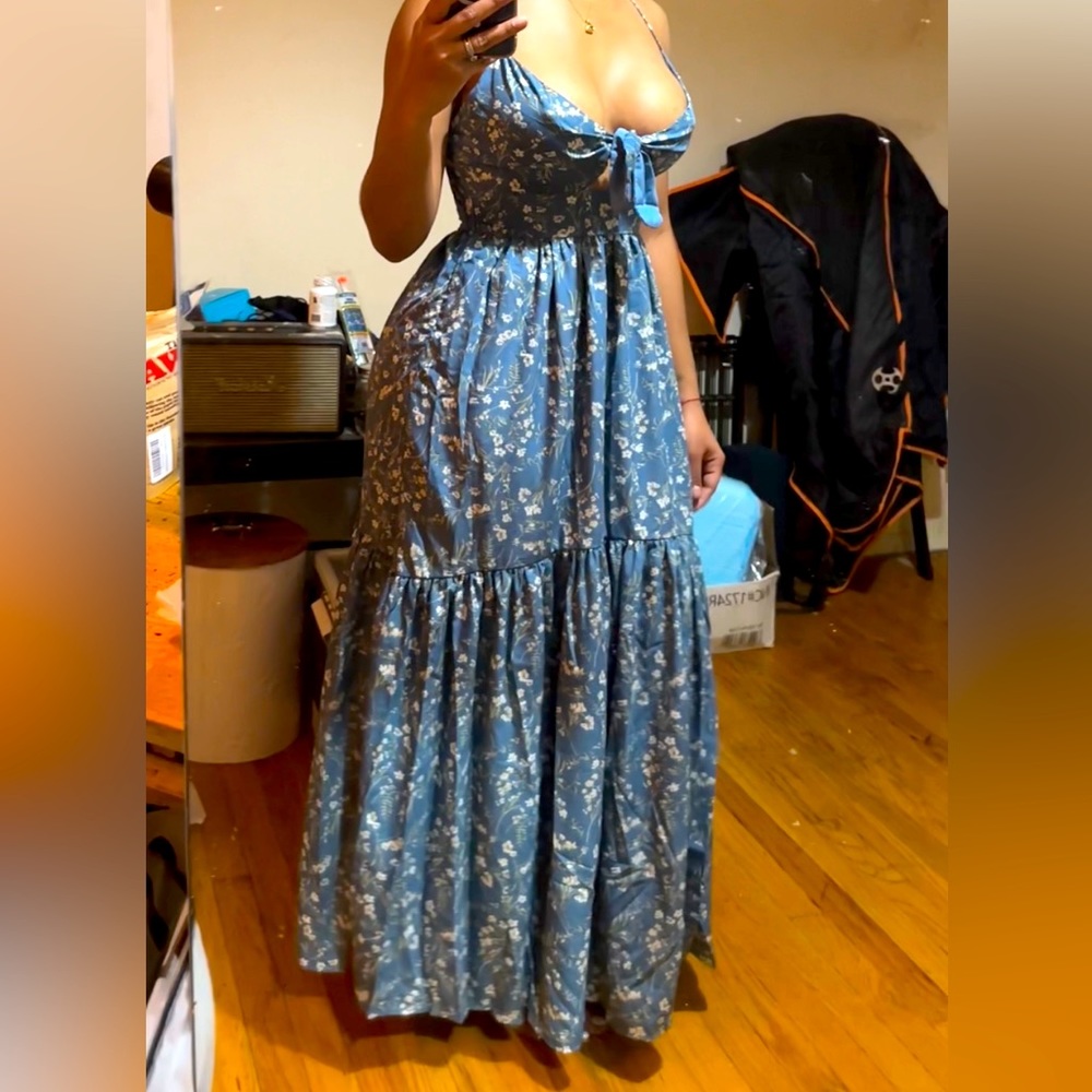 Blue Maxi dress